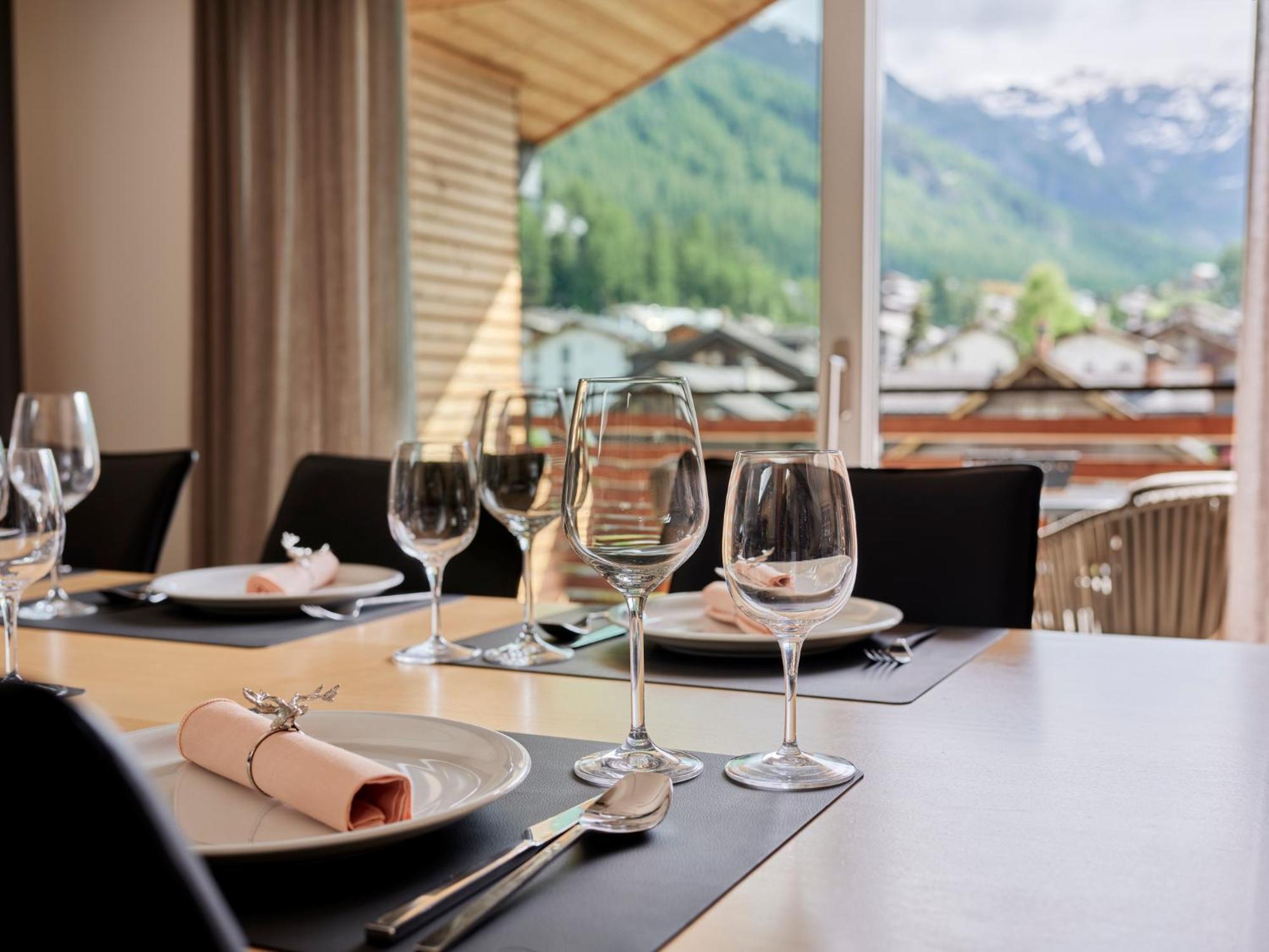 체르마트 Ascot Penthouse 160 M2 Matterhorn View 아파트 외부 사진