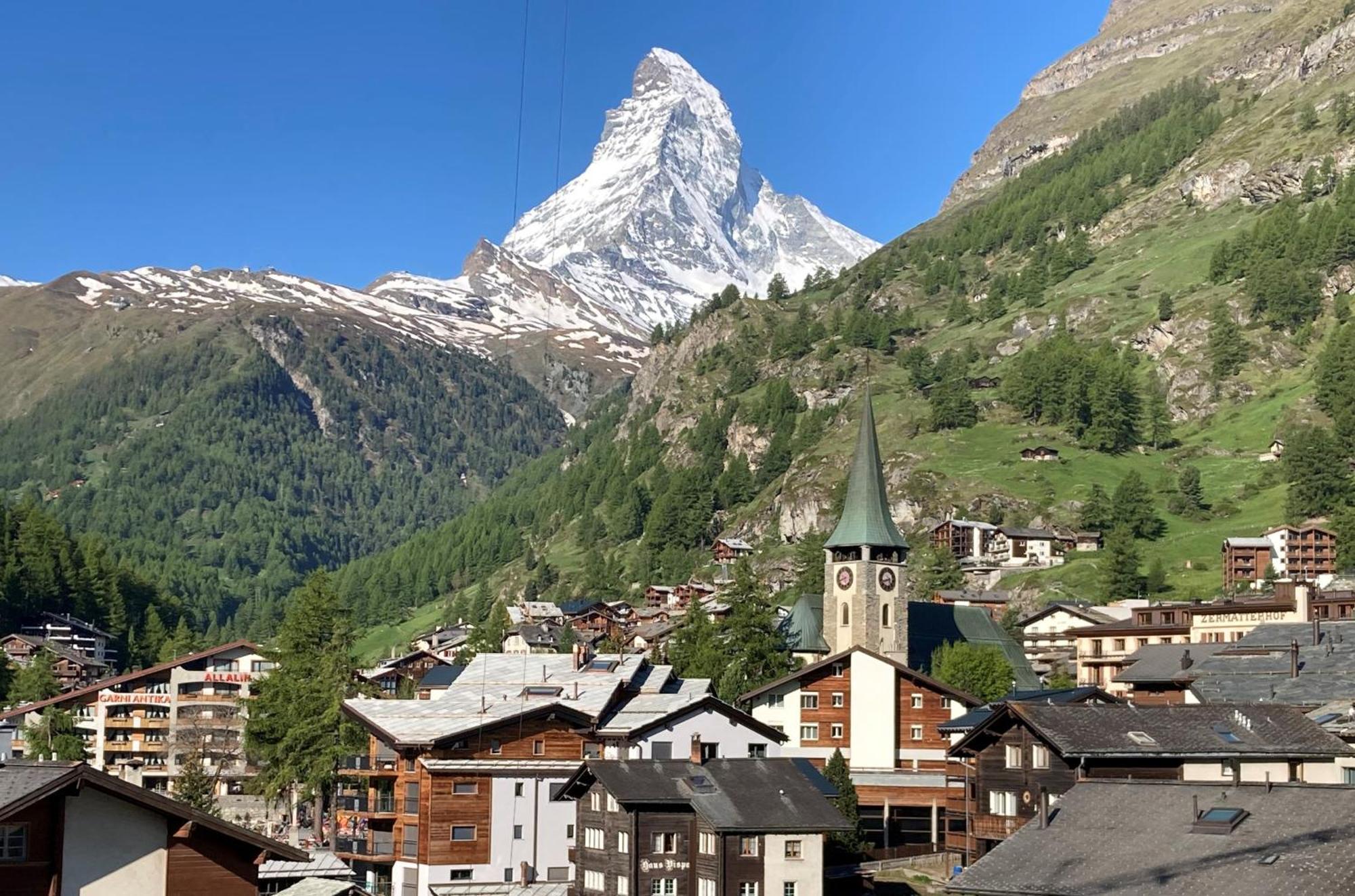 체르마트 Ascot Penthouse 160 M2 Matterhorn View 아파트 외부 사진